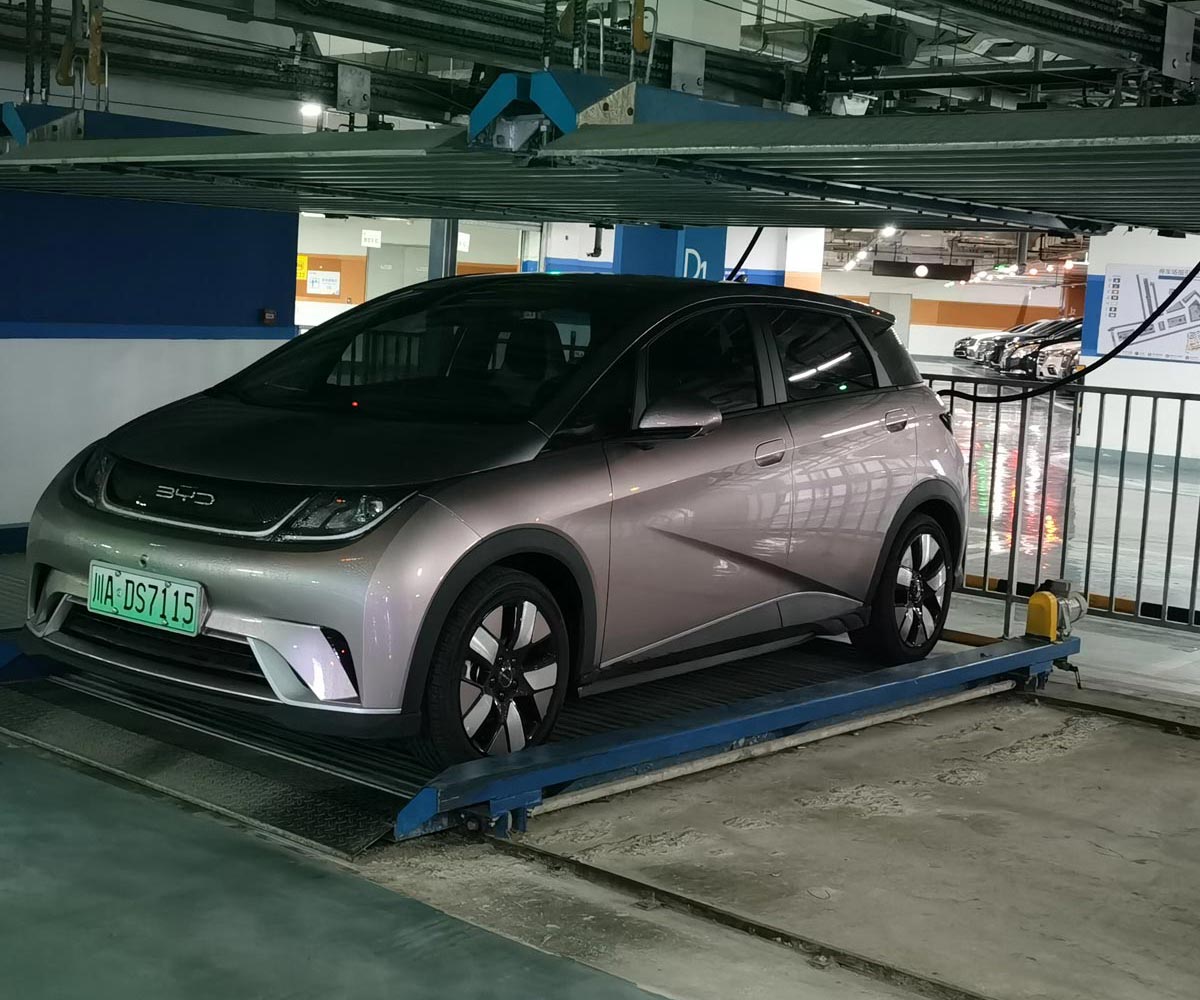 高坪兩層升降式機械停車位二手