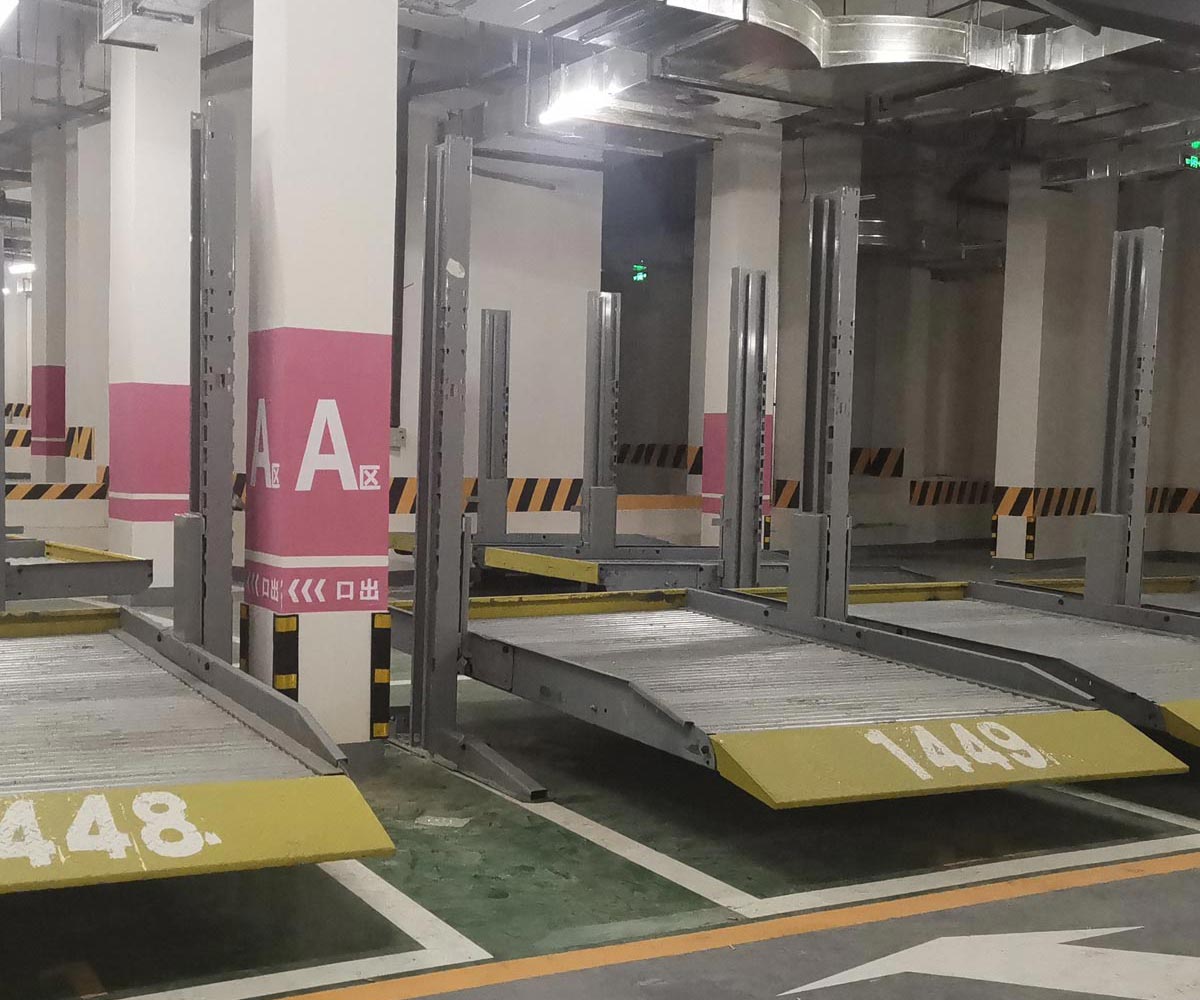 雙柏2層簡易類機械停車位過驗收