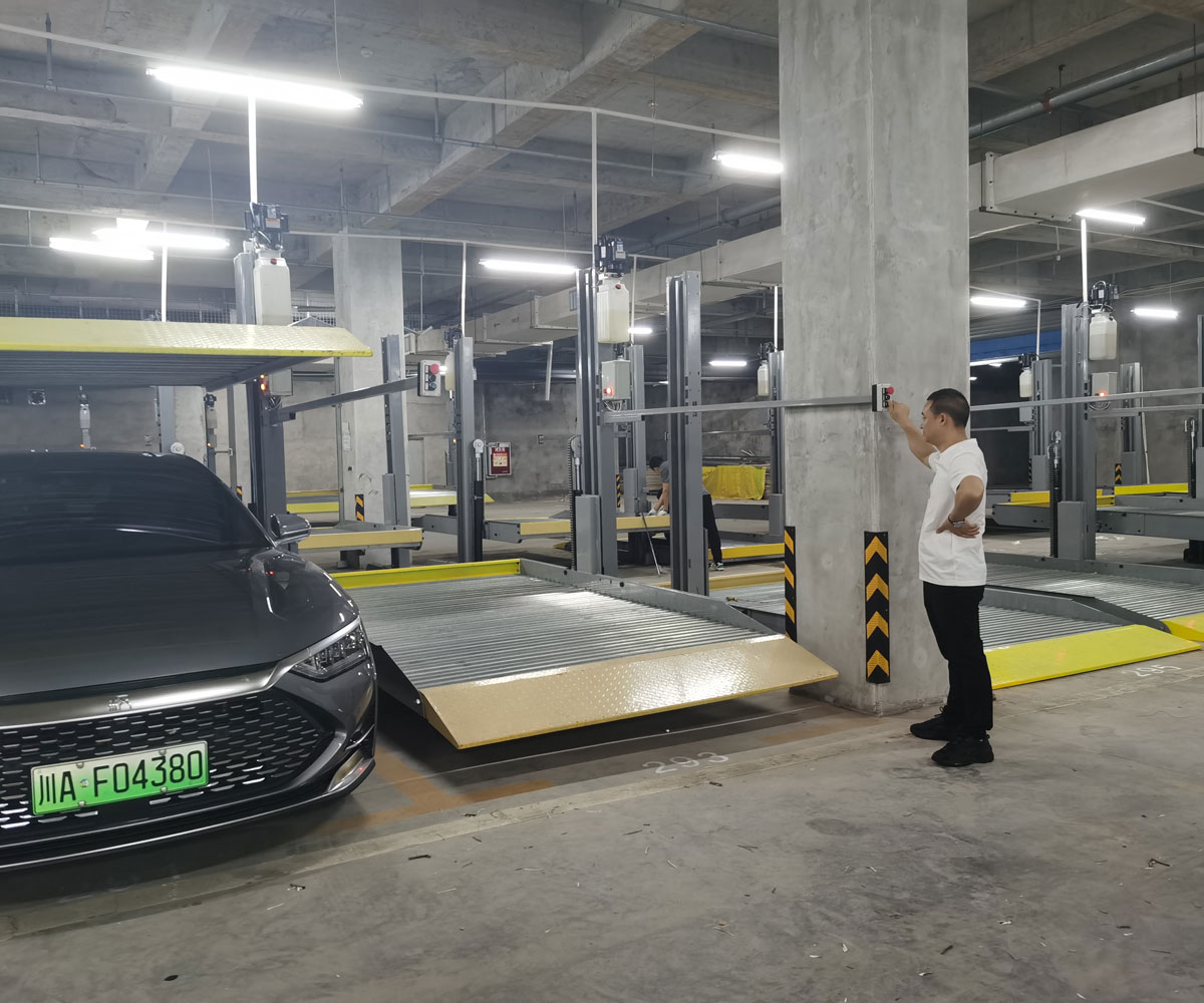 翠屏兩柱簡易升降類立體停車位廠家