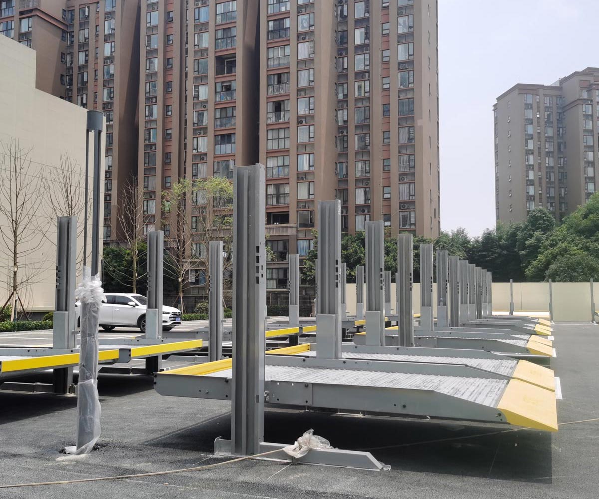翠屏雙柱升降式機械式立體車庫廠家