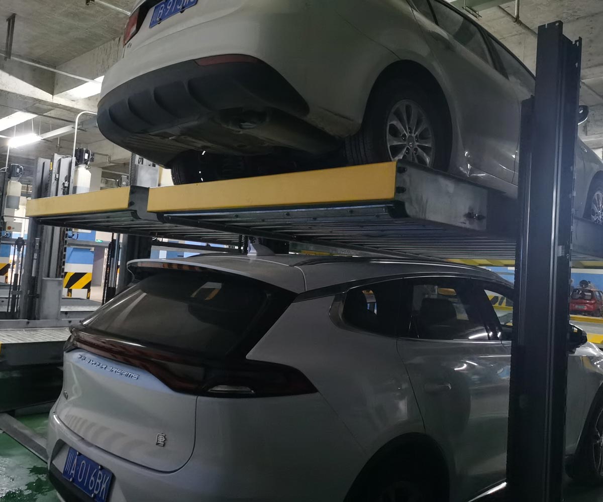硯山兩柱簡易升降停車立體車庫