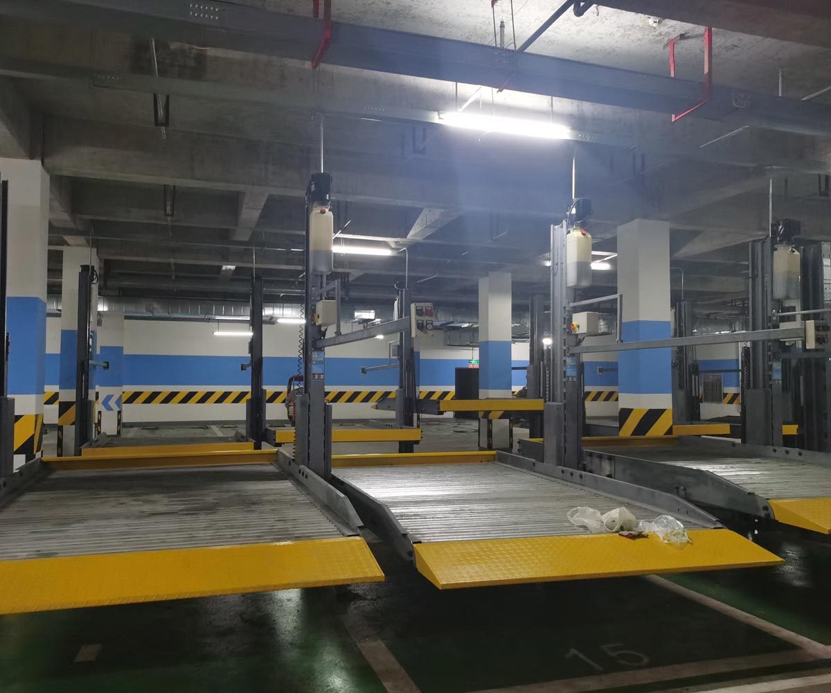 兩柱式機(jī)械停車(chē)場(chǎng)