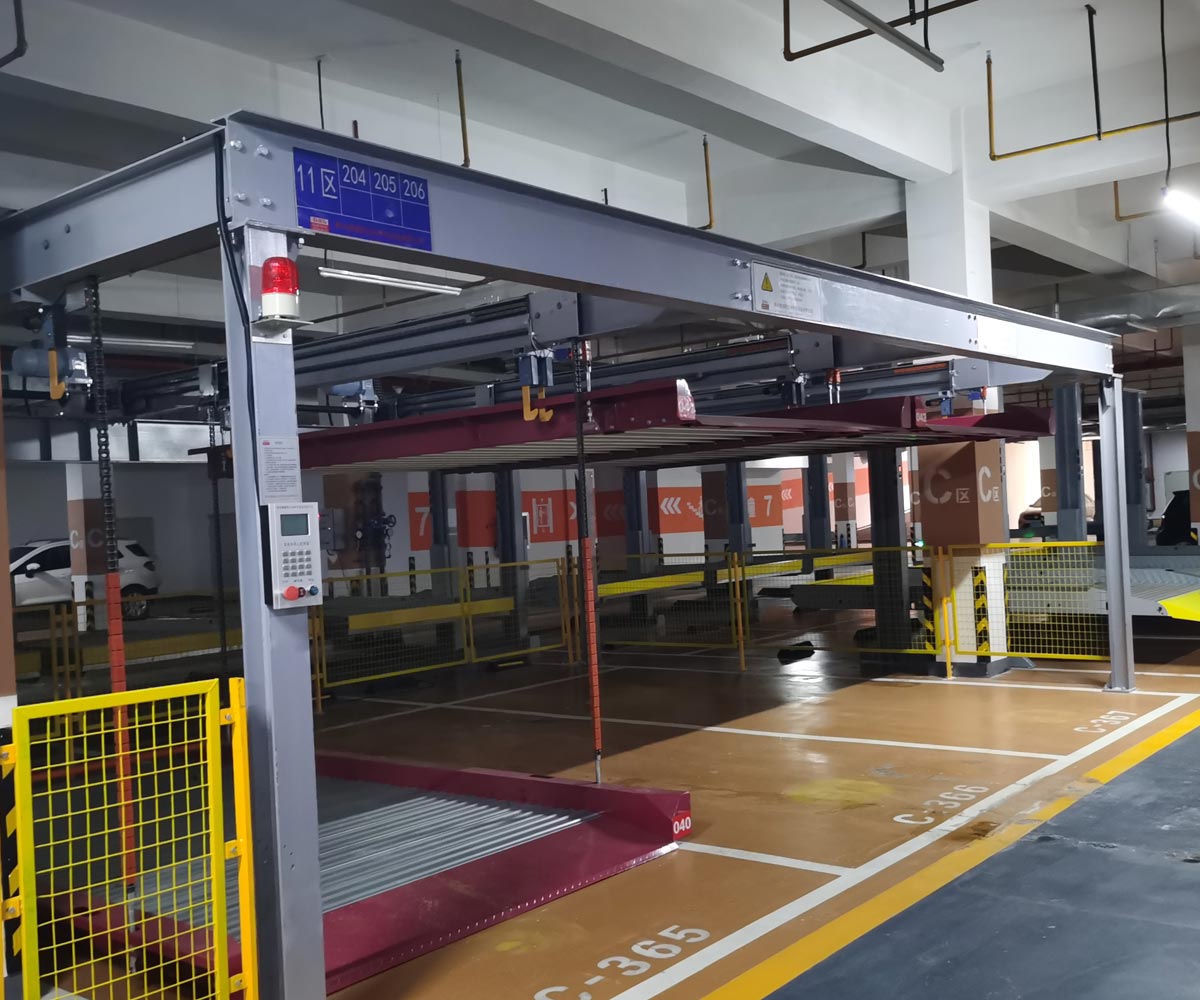 劍川兩層升降式立體車庫停車設(shè)備