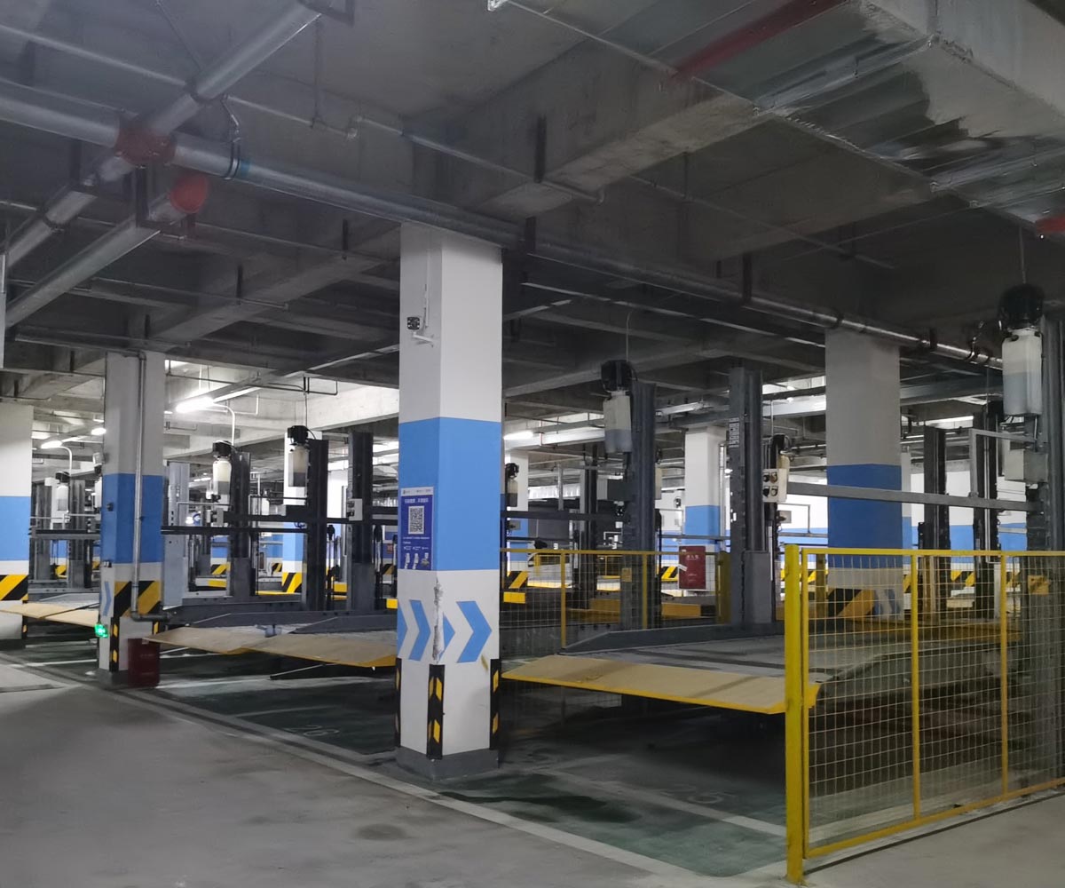 劍川地下室升降式機(jī)械式立體車庫