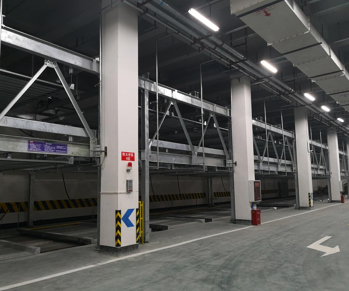 臨滄二層升降機械式立體車庫