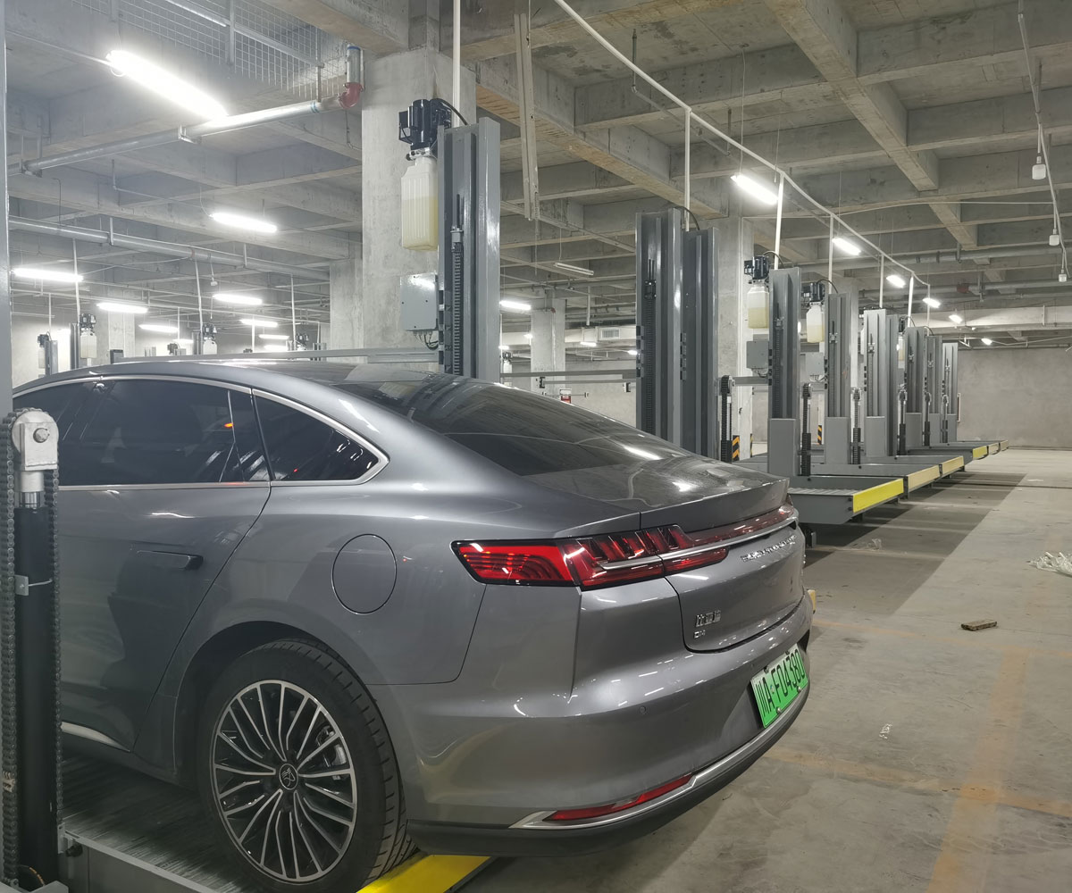 達州兩柱簡易升降式立體車庫設(shè)備